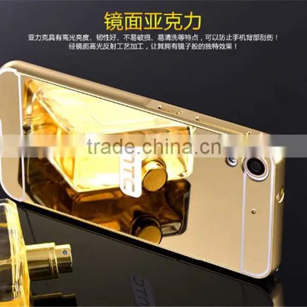 2016 High Quality Luxury Aluminium Mirror Cover Mobile Phone Custom Case For HTC Desire 826 photo-2