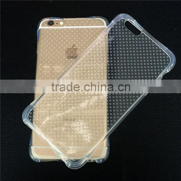 Thicken Clear TPU Case For Iphone 6/6Plus Shockproof Mobile Phone Cover photo-2