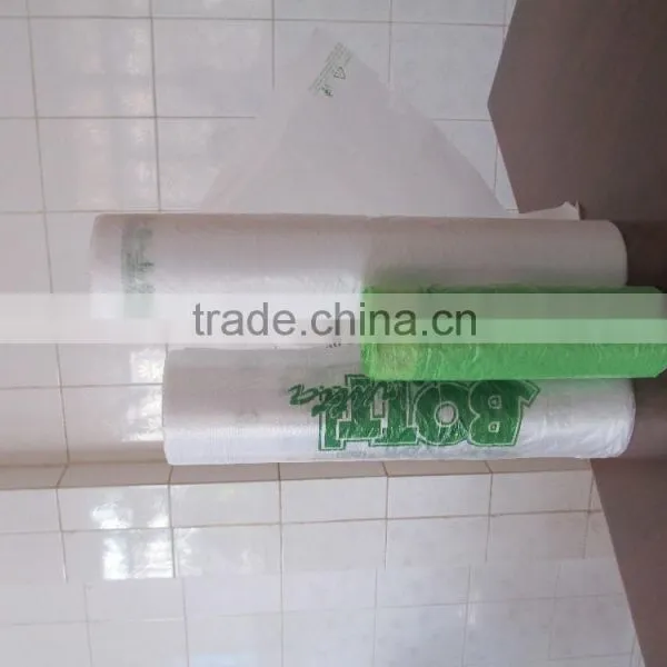 Plastic T-shirt Bag on Roll photo-2