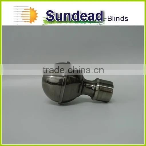 Curtain Rod Set Stainless Steel Copper Satin Nickel Iron Curtain Rod Curtain Accessory Wholesale Curtain photo-2