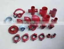 FM/UL Ductile Cast Iron Flexible Joint Coupling, Grooved Fittings and Couplings