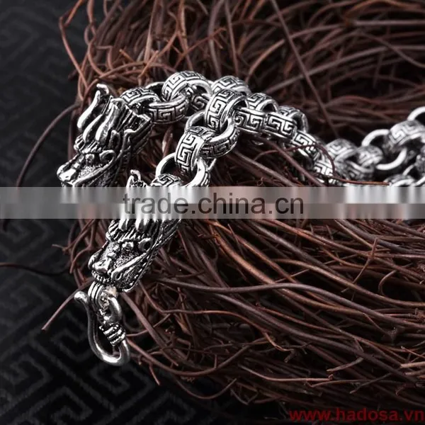 Thai Silver Jewelry, 925 Thai Silver Jewelry, Thai Silver Necklace TSN39S55 photo-3