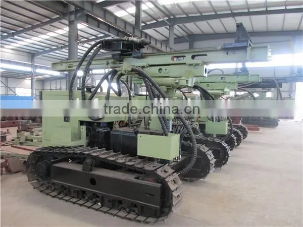 DFD-130M Anchor Drilling Machine, Crawler Mounted Screw Pile Drilling Rig photo-3
