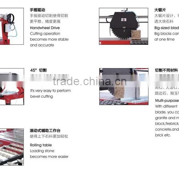 Laizhou Oriental Machinery Big Blade Rough Stone Cutter Machine photo-5