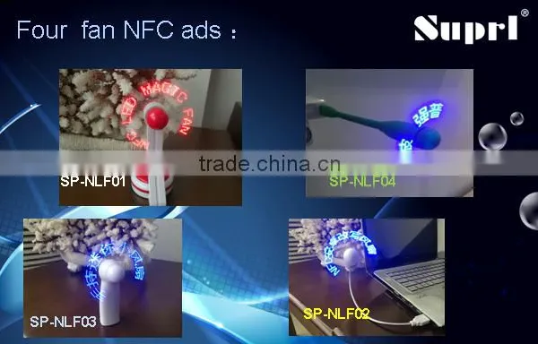 Portable Air Cooler Led Usb Fan, Cooling Car Fan, Usb Programmable Led Message Fan Support NFC Smartphone Program Yourself Words photo-6
