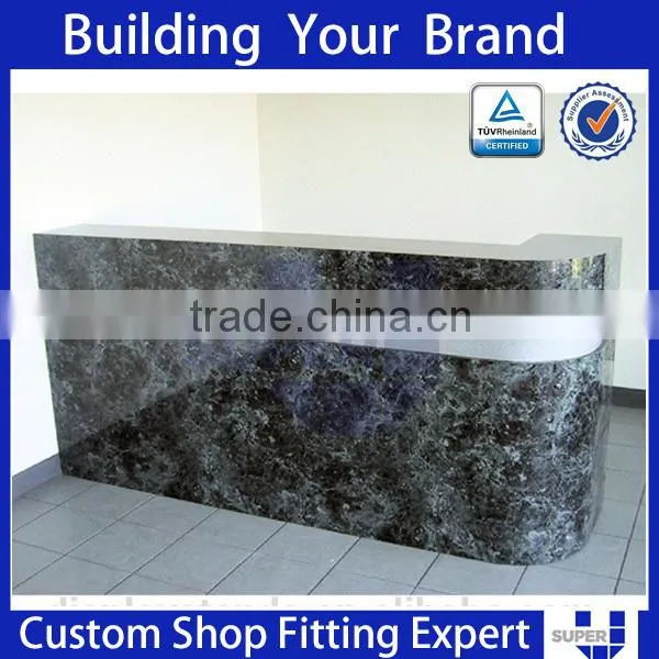 Wooden Reception Counter,modern Reception Counter,marble Reception Counter photo-6