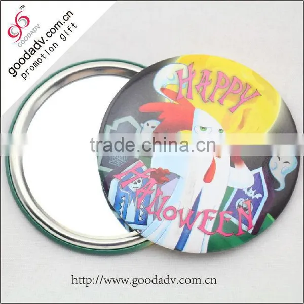 High Quality Promotional Top Fashion Gift Printing Tin Mirror photo-5