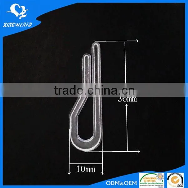 Transparent Plastic Clips for Garment Packing