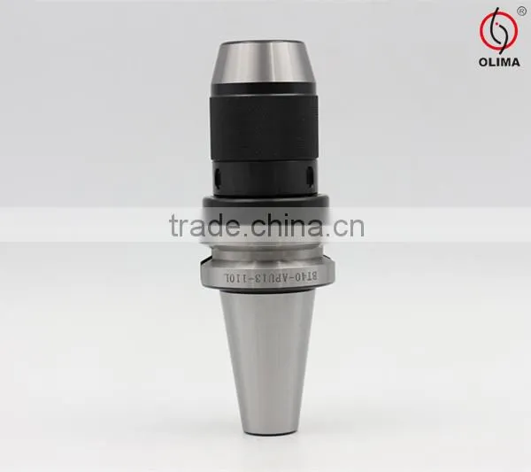 High Quality BT40 Integrated Keyless Drill Chucks,BT-APU Drill Chuck Holder