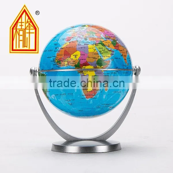 10.6cm Universal 360 Degree Moving Globe PVC Earth Globe Educational Globe photo-4