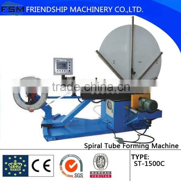 High speed 38m/min Spiral Duct Roll Forming Machine Spiralduct Former