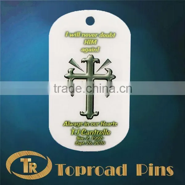 Cool Fashional Dog Tag Product With Etched