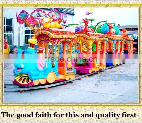 Factory Direct Rides Electric Elephant Train Amusement Rides for Sale photo-5
