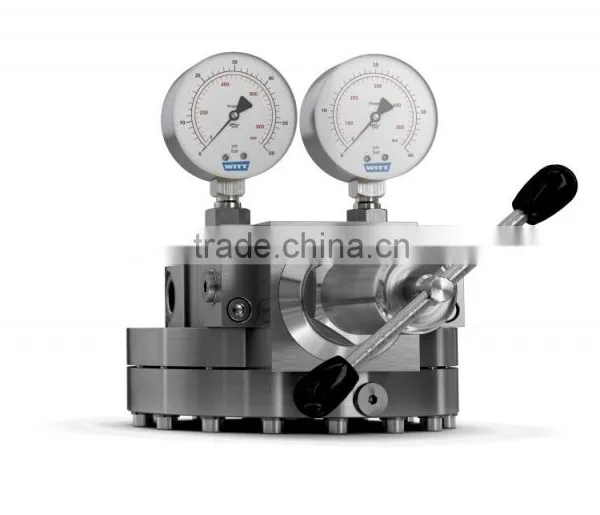 Universal Dome-loaded Pressure Regulator Stainless Steel for Medium Flows