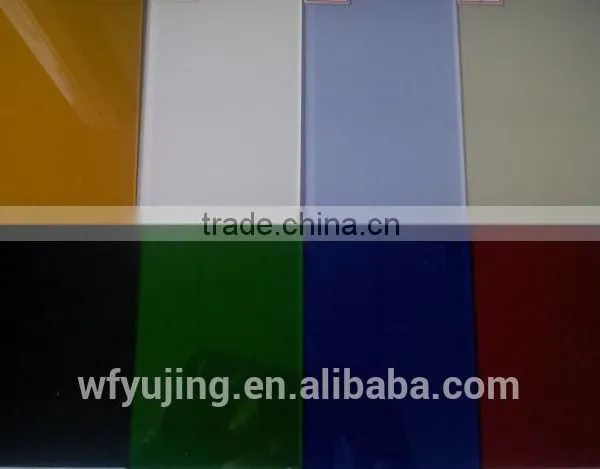 Colorful Decorative Paint Glass With ISO Certificate Most Popular photo-4