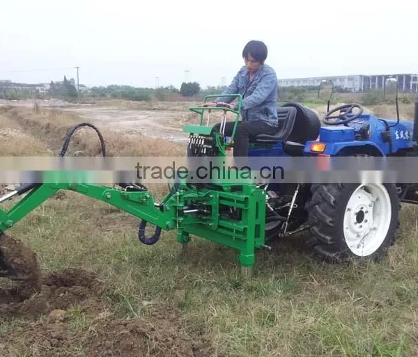 China CE Towable Backhoe for Sale Small Garden Tractor Loader Backhoe photo-2