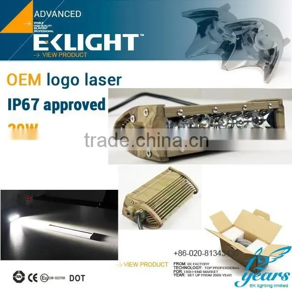 EK Wholesale Lifetime Warranty Oroginal LED Chip 3D/4D Car LED Light Bar photo-6