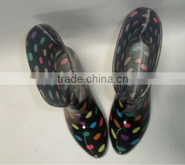 Girls Garden Rain Shoes Boots photo-4