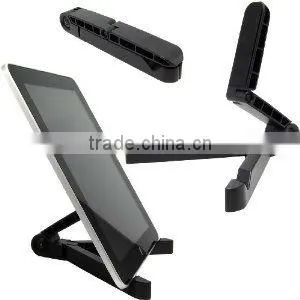 Portable Fold-Up Stand for Apple iPad, Galaxy Tab, Kindle Fire, Playbook, Xoom, Toshiba, Acer, Nook and Other Tablets