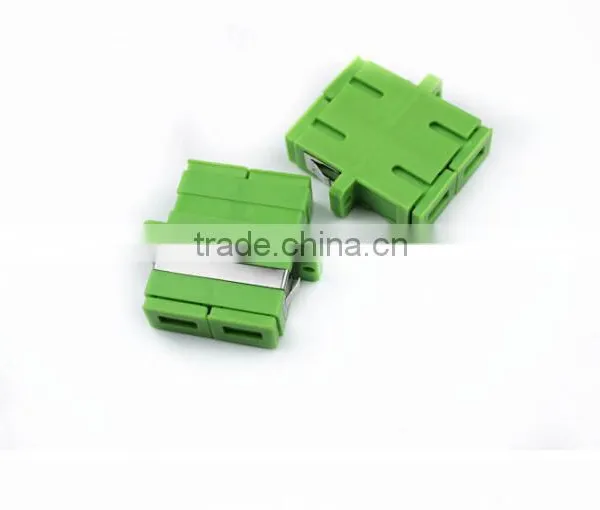 China Manufacture SC/APC Duplex Fiber Optic Adapter ,duplex SC APC Fiber Optic Adapter/coupler photo-2