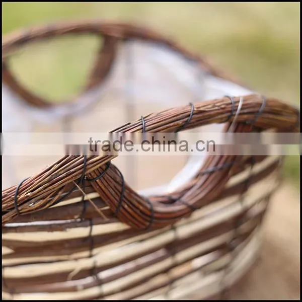 Handbag Shape Wicker Basket photo-3
