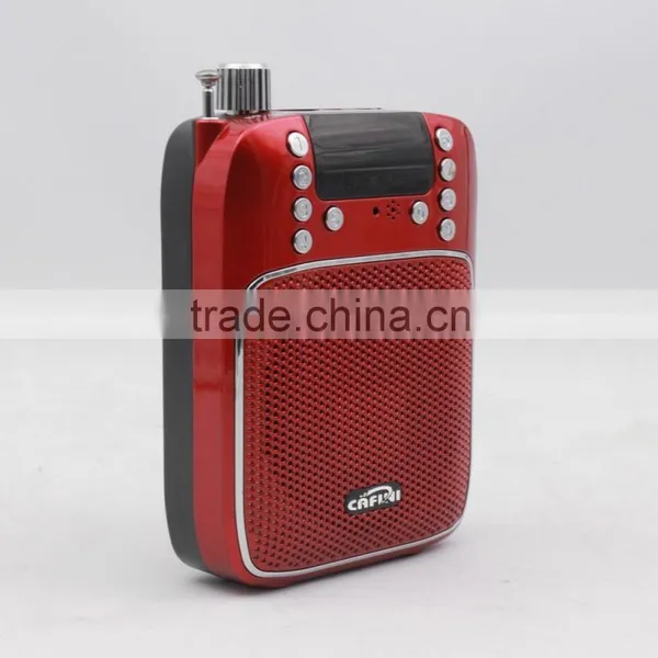 HOT 2015 Portable Loudspeaker Amplifier for Tour Guide and Speaker With USB TF FM Radio photo-2
