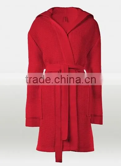 Extended Robe Leisurewear Robes Pajamas , Thick Flannel Bathrobe Coral Velvet Robe photo-2