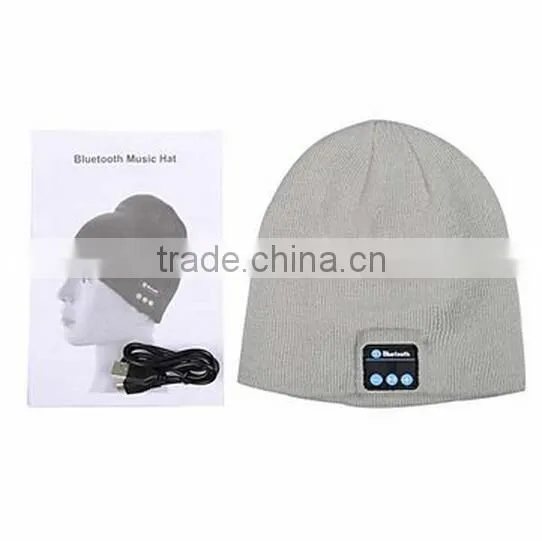 Bluetooth Music Speaker Winter Warm Cap / Bluetooth Music Hat / Winter Hat With Bluetooth Headphone photo-5