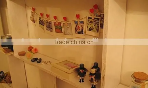 Multi-Color DIY Hanging Paper Photo Frames Set of 10 photo-5