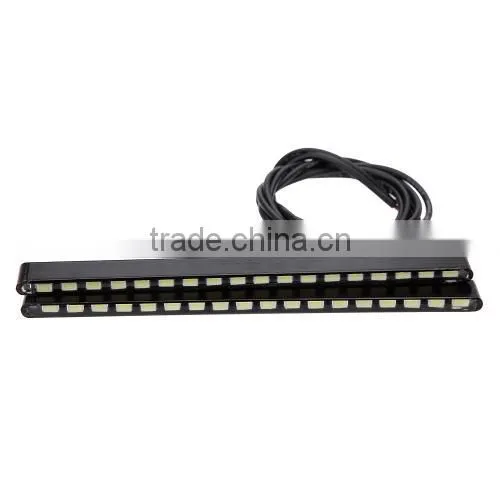 2pcs Super Bright 5730 SMD Car 18LEDs Lights DRL Daytime Running Light Bar Fog Driving Lamps Water-resistant IP65 photo-4