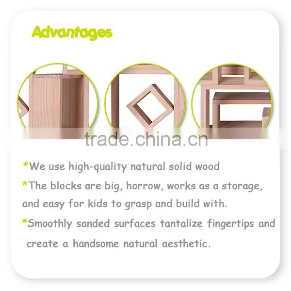 Hot Sale 36pcs Hollow Blocks Set photo-3