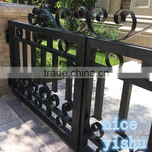 Modern Main Gate Designs for Homes and Garden Wrought Iron Gate on .com photo-5