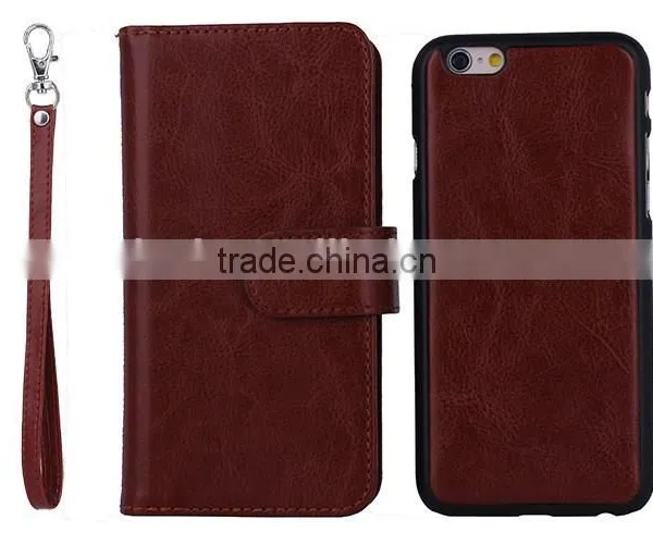 Wholesale Cell Phone Case For iP 6/Wallet Leather Cell Phone Case photo-4