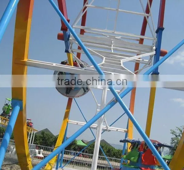 [thrill Rides Manufacturer] Amusement Park Ferris Ring Rides/ Disco Coaster /fun Center Equipment photo-4
