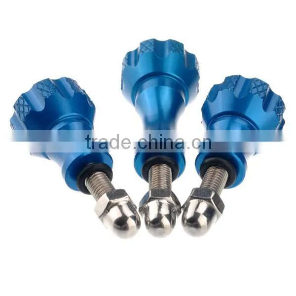 Colorful Gopros CNC Screw Aluminum Thumb Knob Stainless Bolt Nut Screw for GoPros Heros photo-2