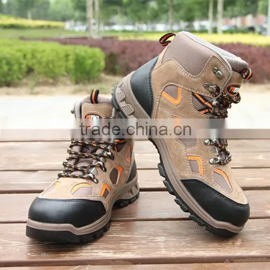 High Quality Steel Toe Suede Safety Shoes Anti-satic photo-4