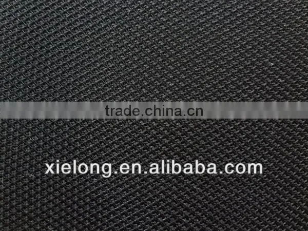 Black Granular Air Mesh Fabric