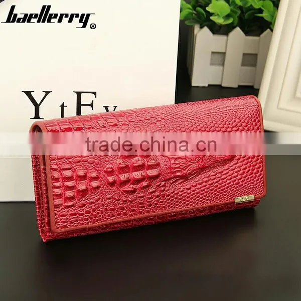 2016 Custom Genuine Leather Wallet Womens Wallet Lady Girls Wallet photo-6
