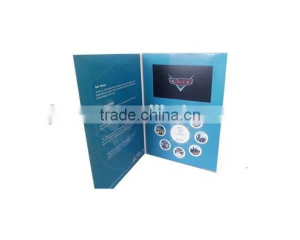 Hot 7 Inch Video Playing Advertising Business Brochure for Christmas Gifts photo-6