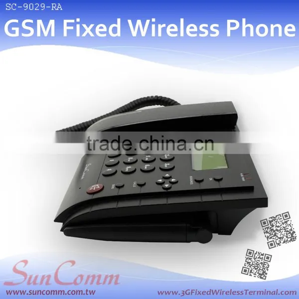 SC-9029-RA Newest GSM Quad Band 900/1800/850/1900MHz Fixed Wireless Phone With FM Radio Function photo-6