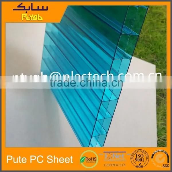 Nautral Lighting Channel Cellular Polycarbonate Sheet photo-2