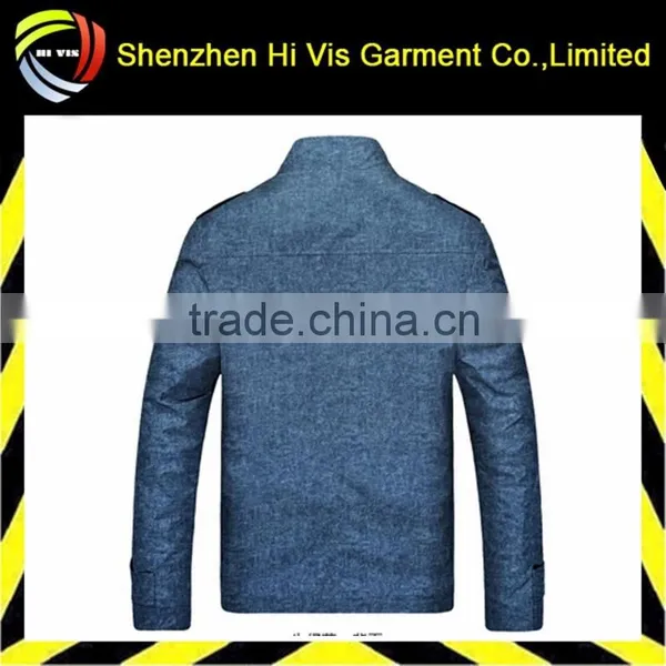 Best Selling Mens Long Stand Collar Jacket photo-2