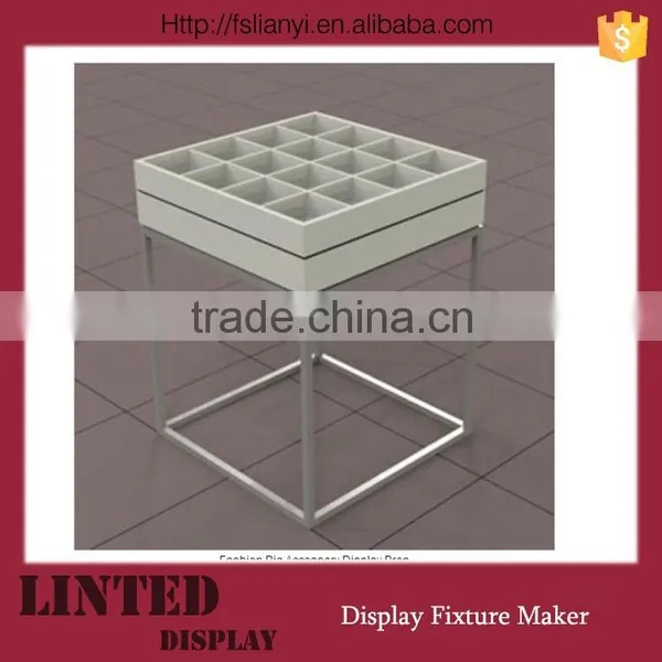 Chair-like simple design gondola display stand