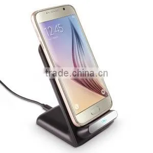 Qi Standard Magnetic Induction Wireless Stand Charger Desktop Wireless Charger photo-6