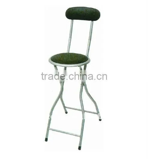 Black folding outdoor fishing chair