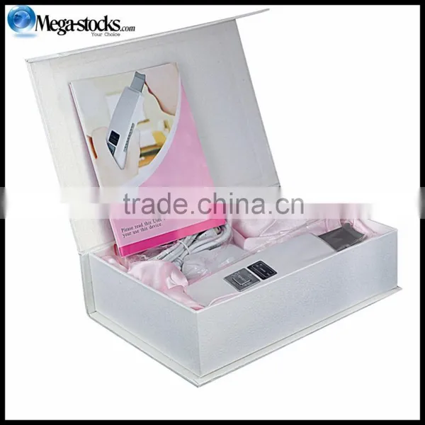 Hot Selling Portable Large LCD Screen Ultrasonic Skin Scrubber Beauty Machine Peel Facial Spa Salon Equipment For Men Or Female photo-2