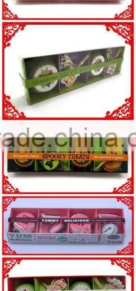 Birthday Party Favors Paper Decoration Cupcake Kits Customized photo-6