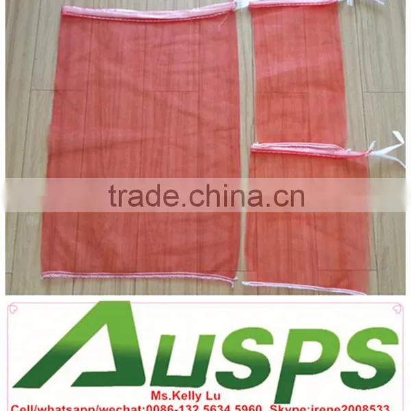 PE Leno Mesh Bag, Mesh Bag, Drawstring Mesh Bag photo-3