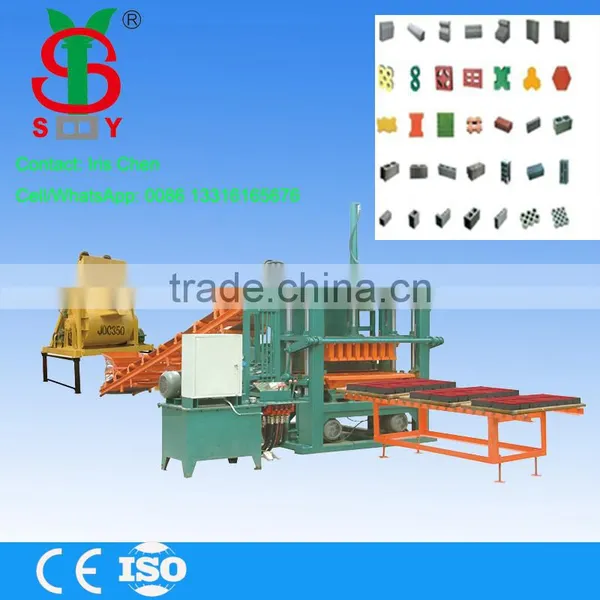 QT4-20 Shengya Machinery/Short Moulding Cycle Time Hydraulic Automatic Block Making Machine photo-3