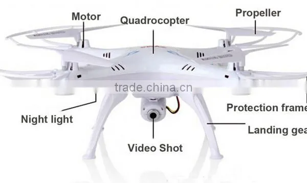 Hot Selling Product rc Quadcopter 4CH 6-axis Airplane Drone Syma X5sw photo-3